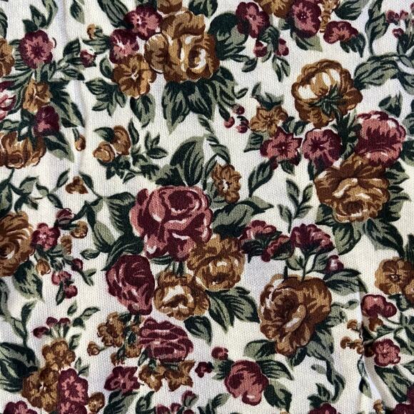 NWT VTG Y2K 2000s Floral Turtleneck Top Plus Sz 22W Cottagecore Prairie Grunge - Picture 2 of 7